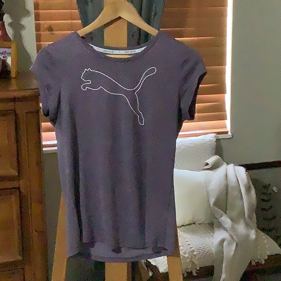 Puma Dark Purple Tee - Picture 1 of 3